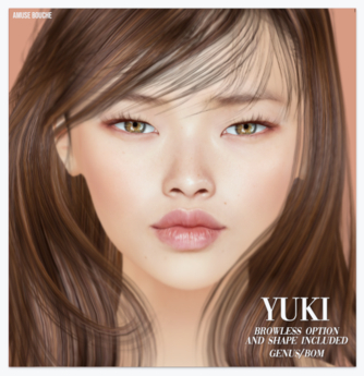 Second Life Marketplace - Amuse Bouche - Yuki v.2 (Nude) GENUS